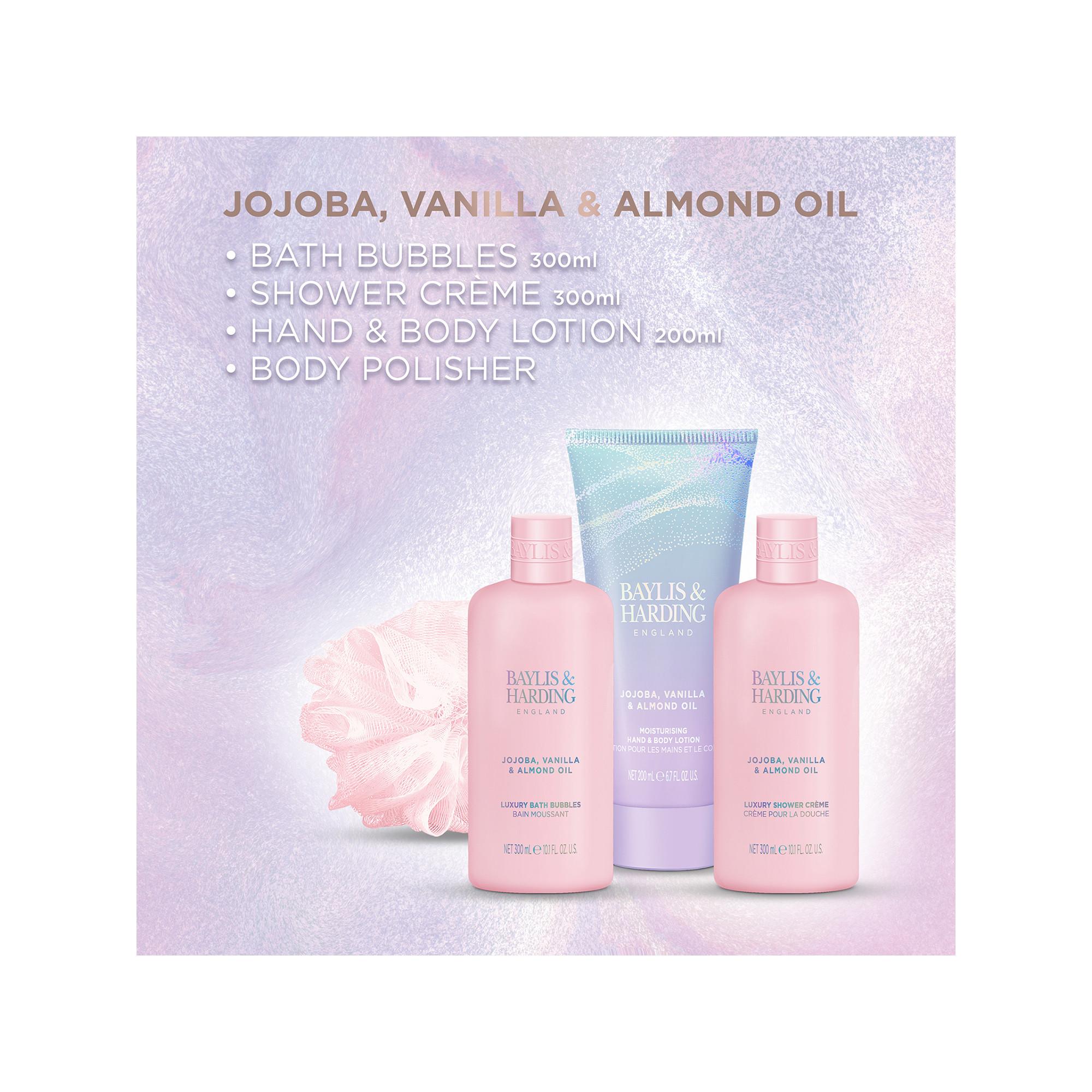 BAYLIS & HARDING Jojoba, Vanilla & Almond Oil Vanity Beauty Bag  Set regalo 