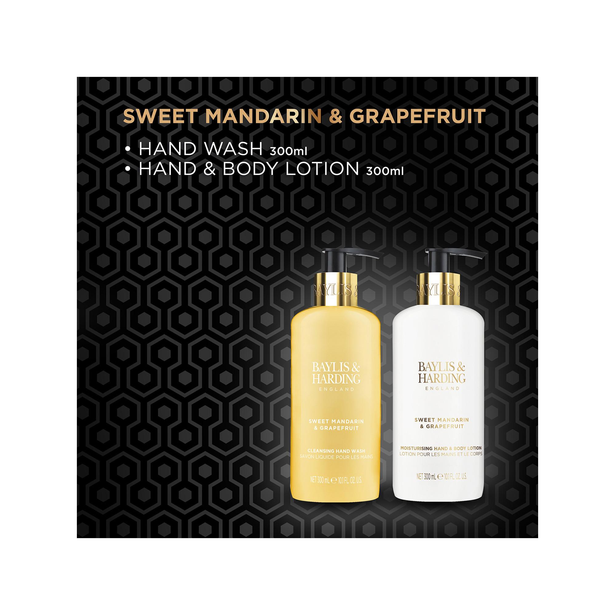 BAYLIS & HARDING Sweet Mandarin & Grapefruit Luxury per la cura delle mani Set regalo  