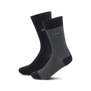 BOSS 2P RS Minipattern CC Duopack, wadenlange Socken 