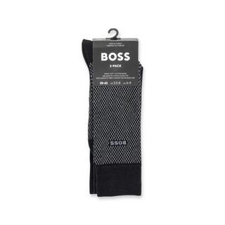 BOSS 2P RS Minipattern CC Duopack, wadenlange Socken 