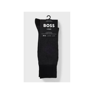 BOSS 2P Houndstooth MC Duopack, wadenlange Socken 