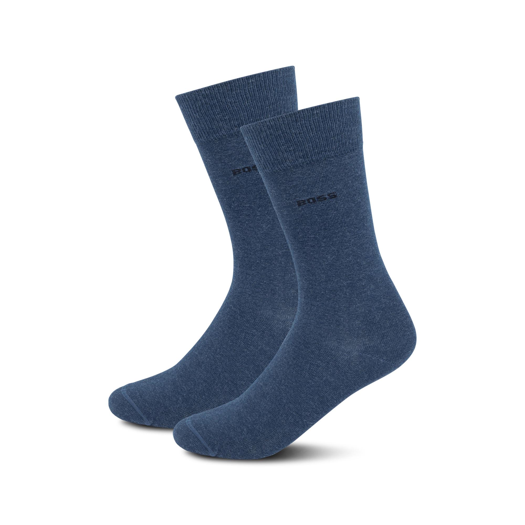 BOSS 2P RS Uni Colors CC Duopack, wadenlange Socken 