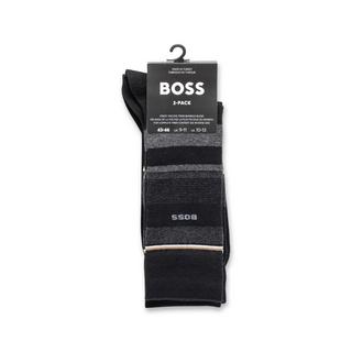 BOSS 2P RS Stripe ViBa Lot de 2 paires de chaussettes, hauteur mollet 