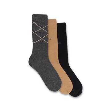 Triopack, wadenlange Socken