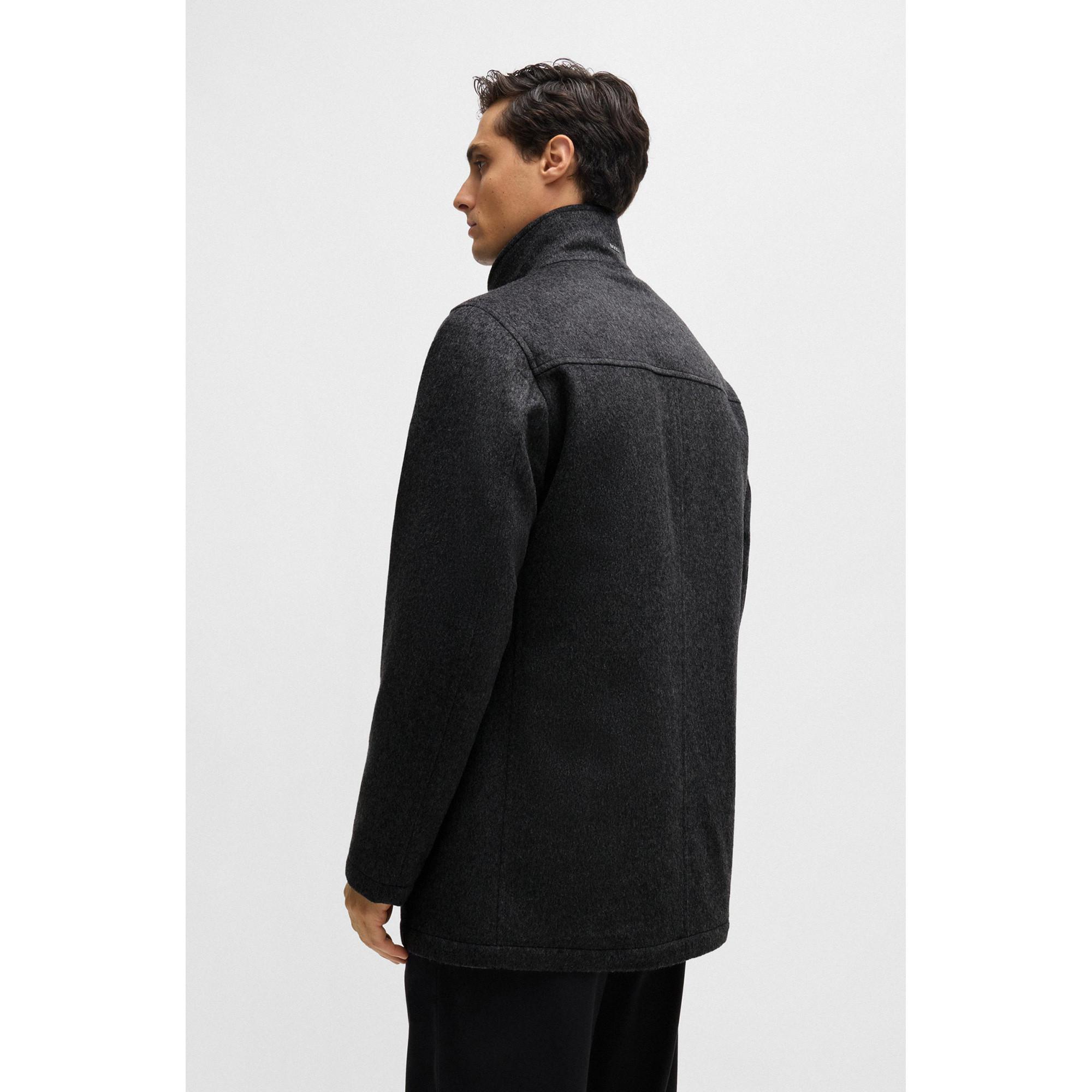 BOSS BLACK H-Coxtan-234 Cappotto a trapezio 