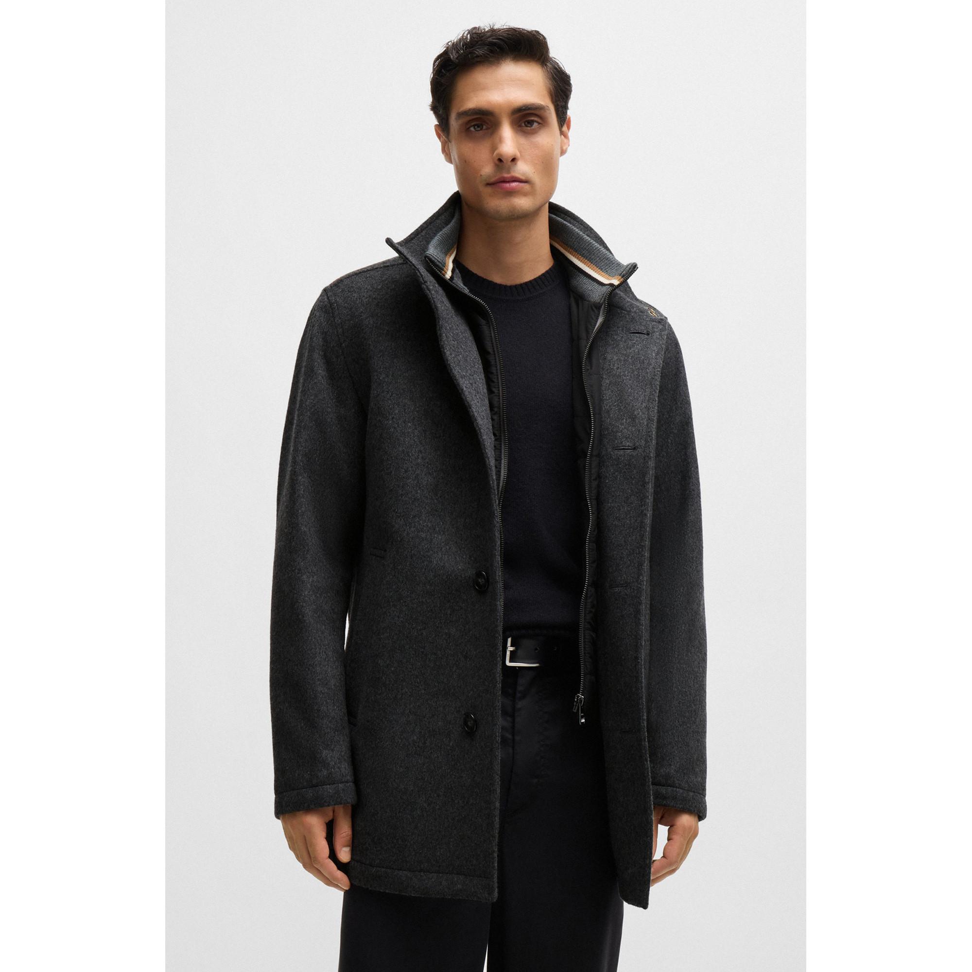 BOSS BLACK H-Coxtan-234 Manteau Évasé  
