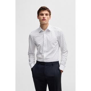 BOSS BLACK P-HANK-kent-C1-222 Camicia, maniche lunghe, slim fit 