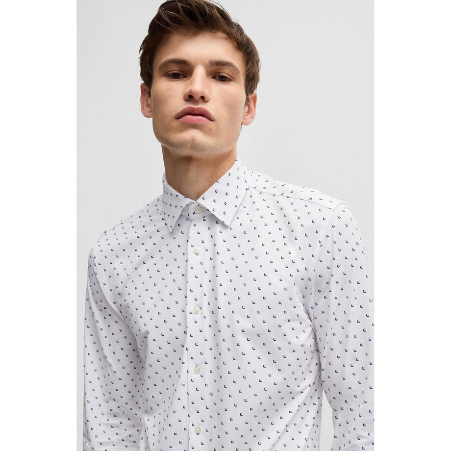 BOSS BLACK Slim Fit Langarm Business Hemd  