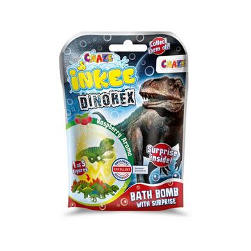 Inkee Überraschungs-Badekugel Dino, Überraschungspack