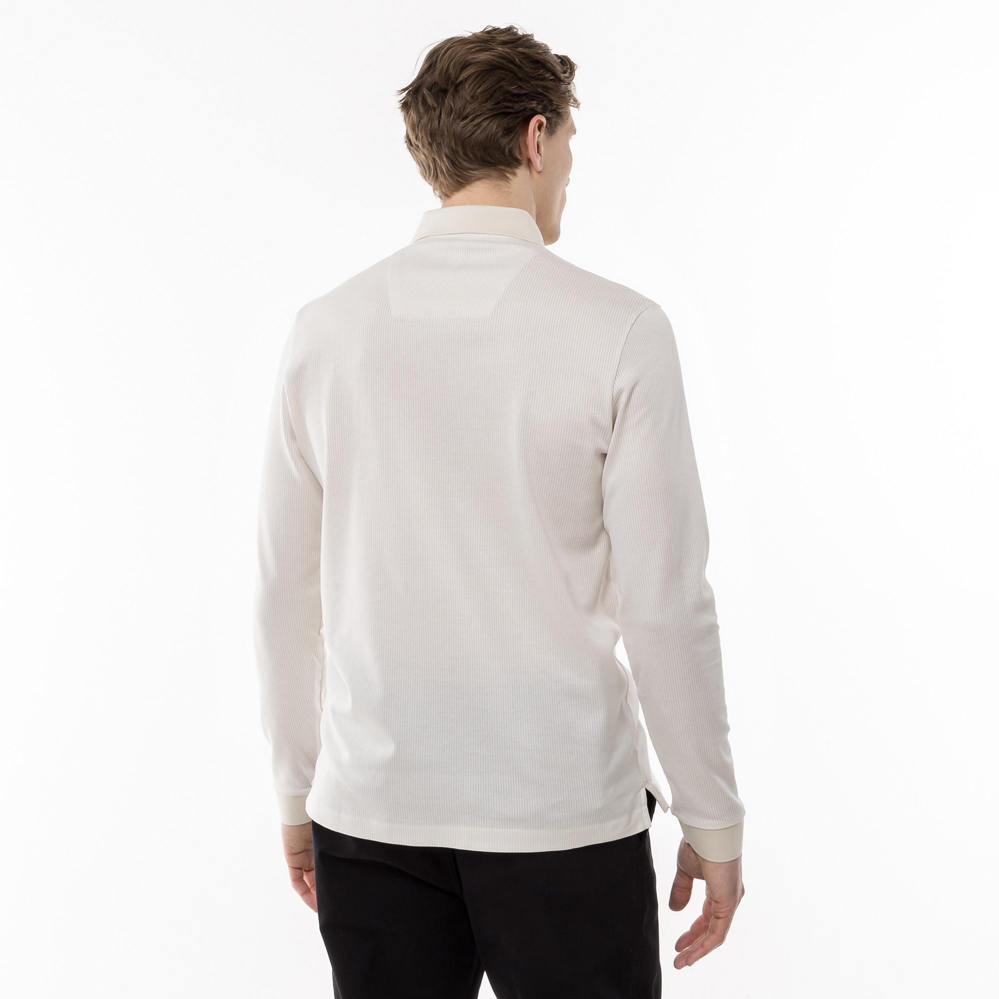 BOSS BLACK H-Pado 431 Langarm Poloshirt  