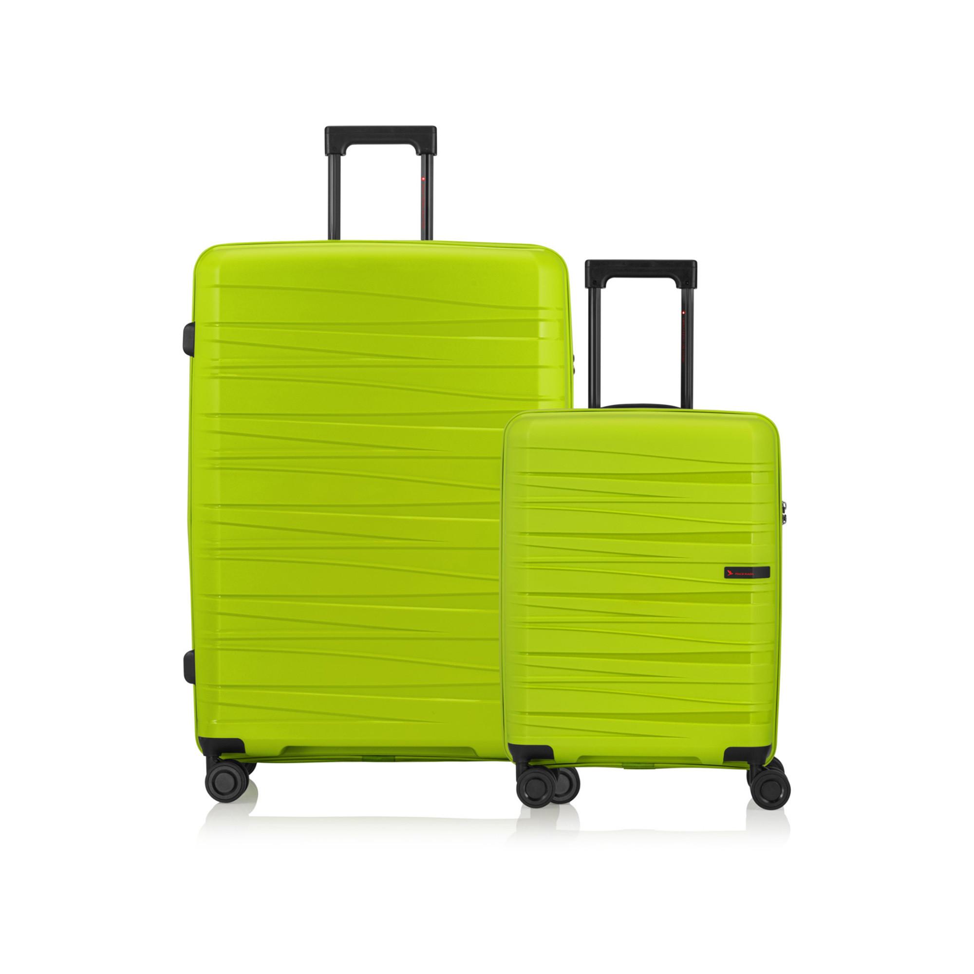 Image of 2er-set Hartschalenkoffer Unisex Grün S/L