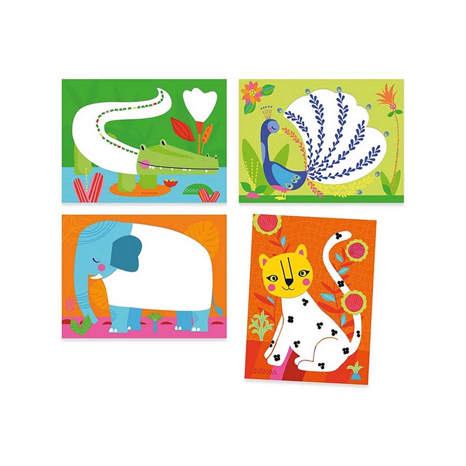 Djeco ensemble de peinture Peindre des petits points, c'est tout ! 