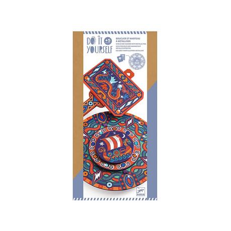 Djeco Bastelset Wikingerschild und Hammer 