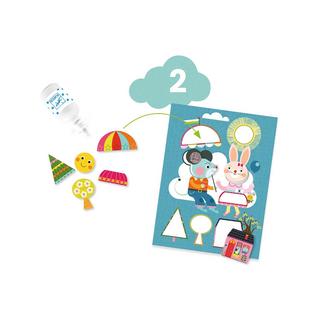 Djeco Kit de loisirs créatifs Chat et amis 