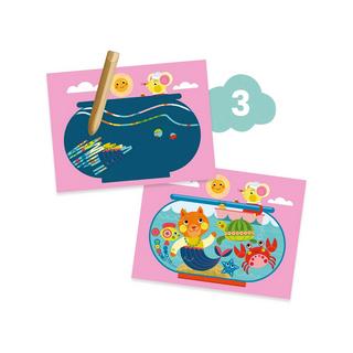 Djeco Kit de loisirs créatifs Chat et amis 