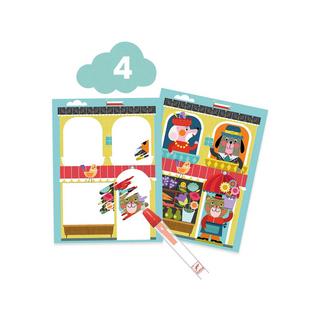 Djeco Kit de loisirs créatifs Chat et amis 