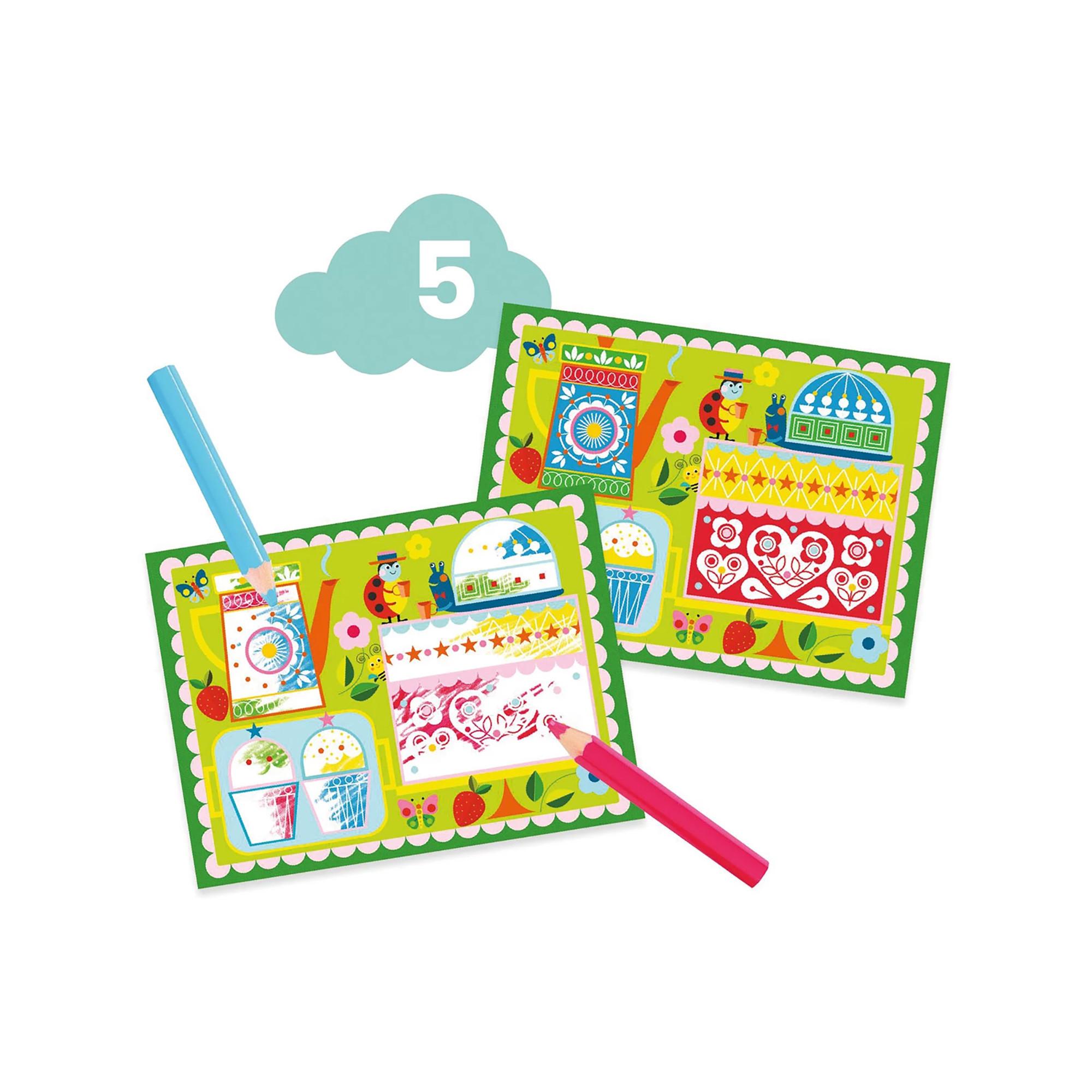 Djeco Kit de loisirs créatifs Chat et amis 