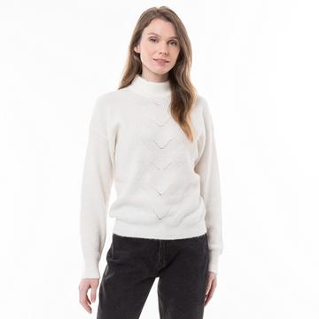 Pull, col rond, manches longues