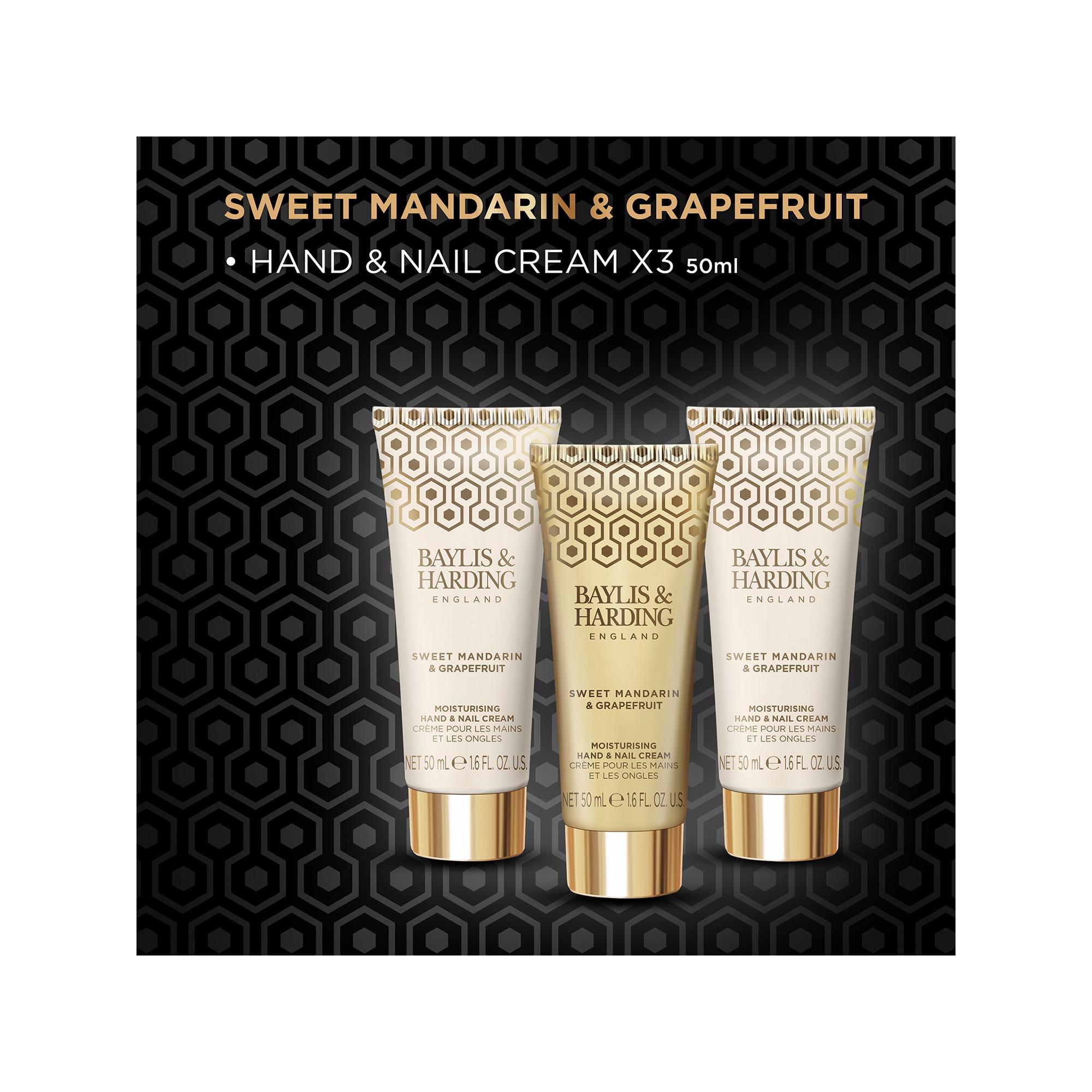 BAYLIS & HARDING Sweet Mandarin & Grapefruit  Trio Set pour les mains  