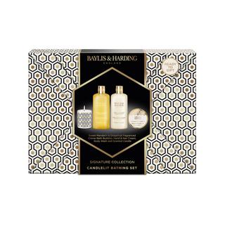 BAYLIS & HARDING Sweet Mandarin & Grapefruit Candlelight  Set Regalo 