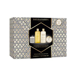 BAYLIS & HARDING Sweet Mandarin & Grapefruit Candlelight  Set Regalo 