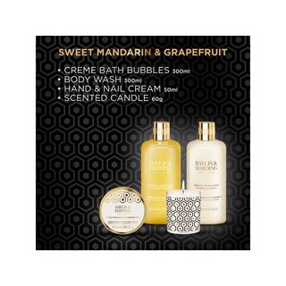 BAYLIS & HARDING Sweet Mandarin & Grapefruit Candlelight  Set Cadeau 