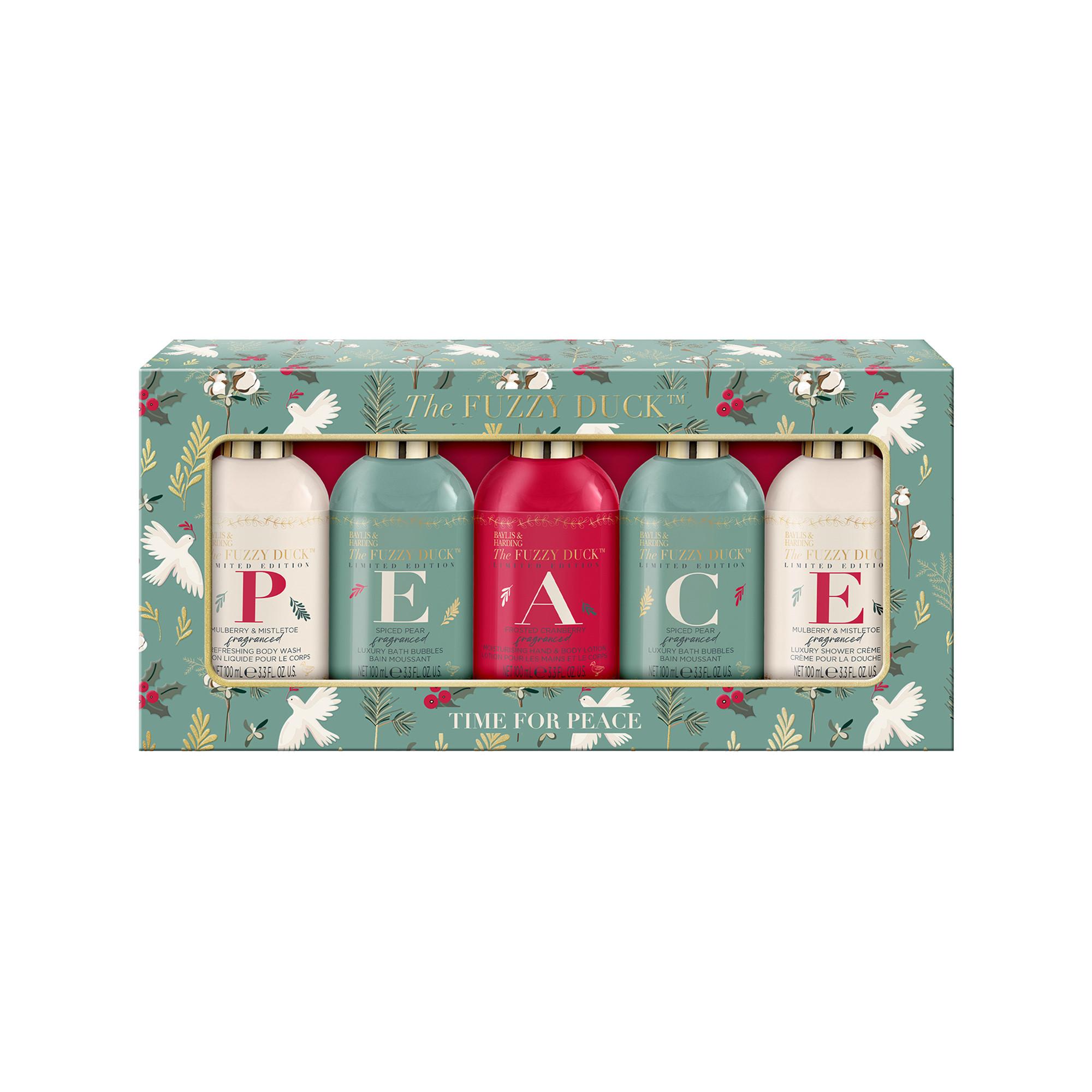 BAYLIS & HARDING The Fuzzy Duck Winter Wonderland Time For Peace Set Regalo 