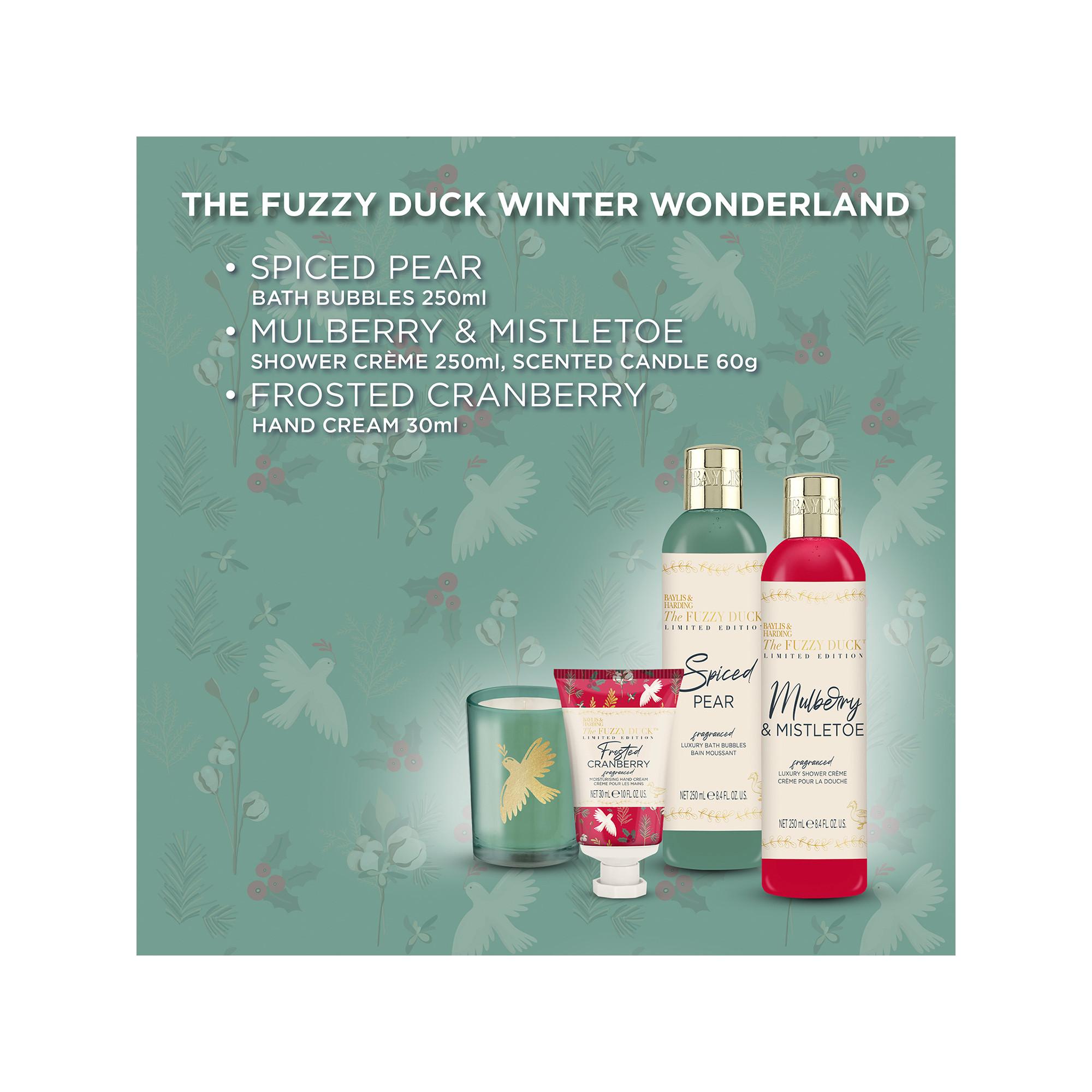 BAYLIS & HARDING The Fuzzy Duck Winter Wonderland Candlelight Set Regalo 