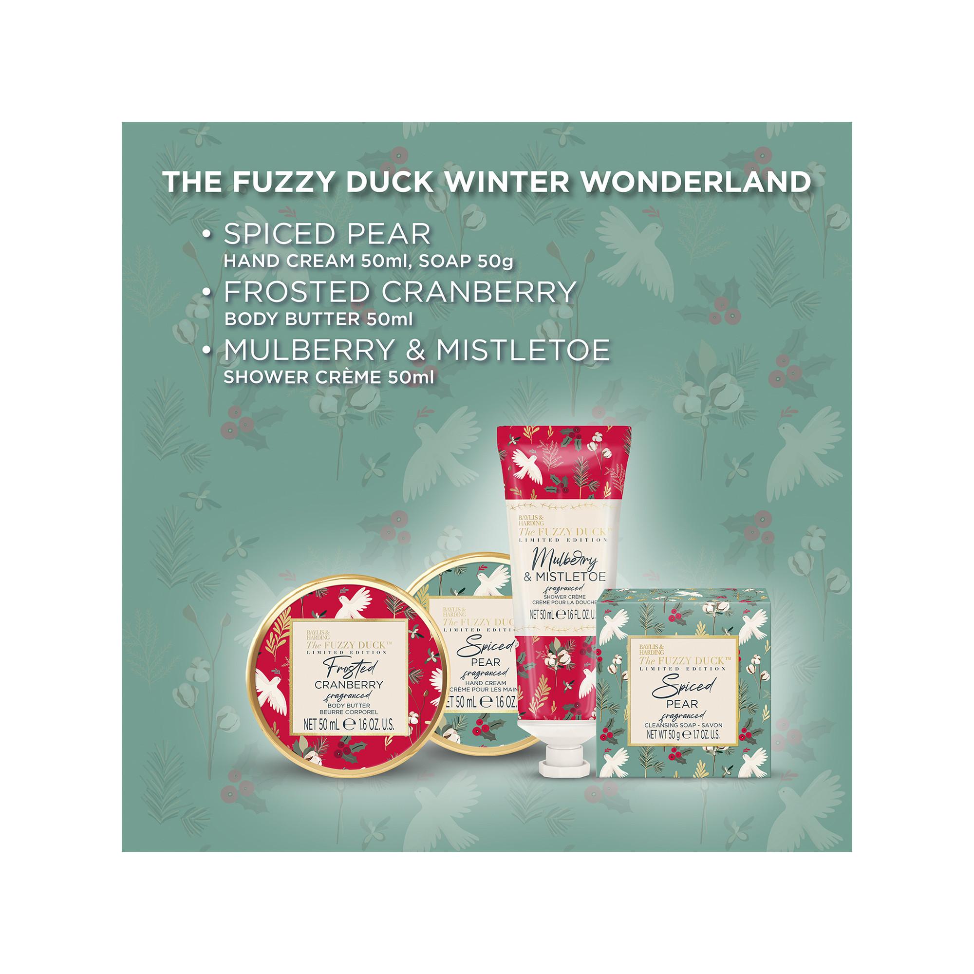 BAYLIS & HARDING The Fuzzy Duck Winter Wonderland Tinbox Set cadeau 