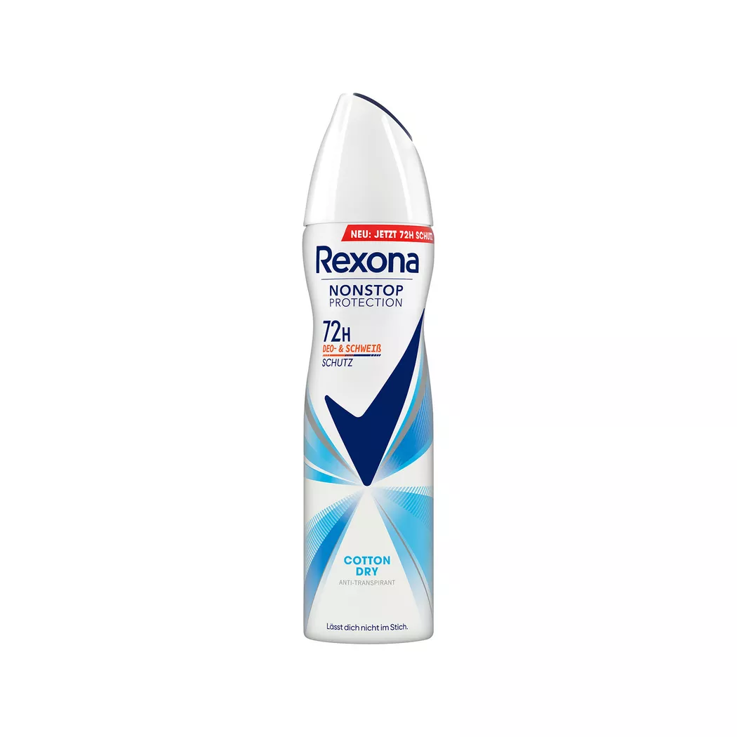 Rexona - Deospray, Nonstop Protection Anti-Transpirant Cotton Dry, 150  ml