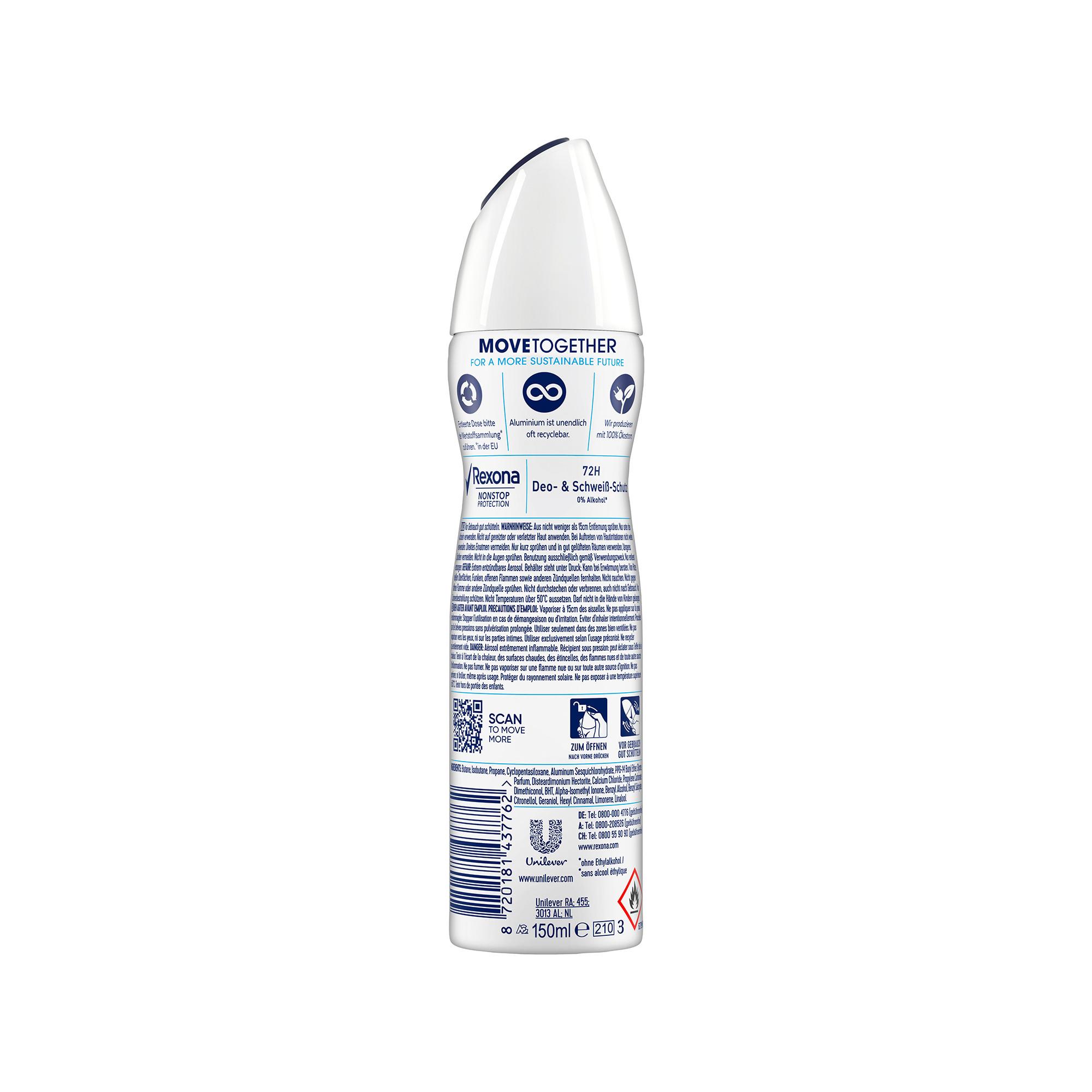 Rexona Nonstop Protection Anti-Transpirant Cotton Dry Deospray 