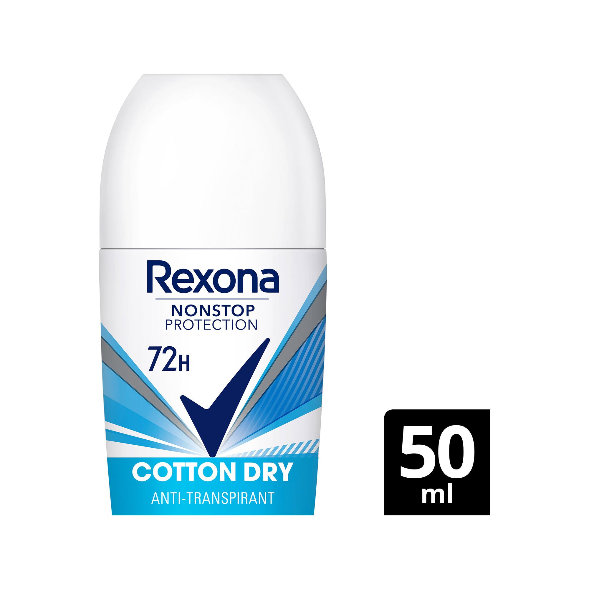 Rexona Nonstop Protection Cotton Dry Deo Roll-On  