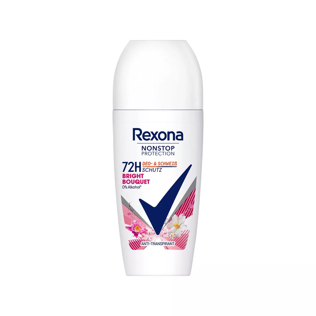 Rexona - Deo Roll-On, Nonstop Protection Bright Bouquet, 50 ml