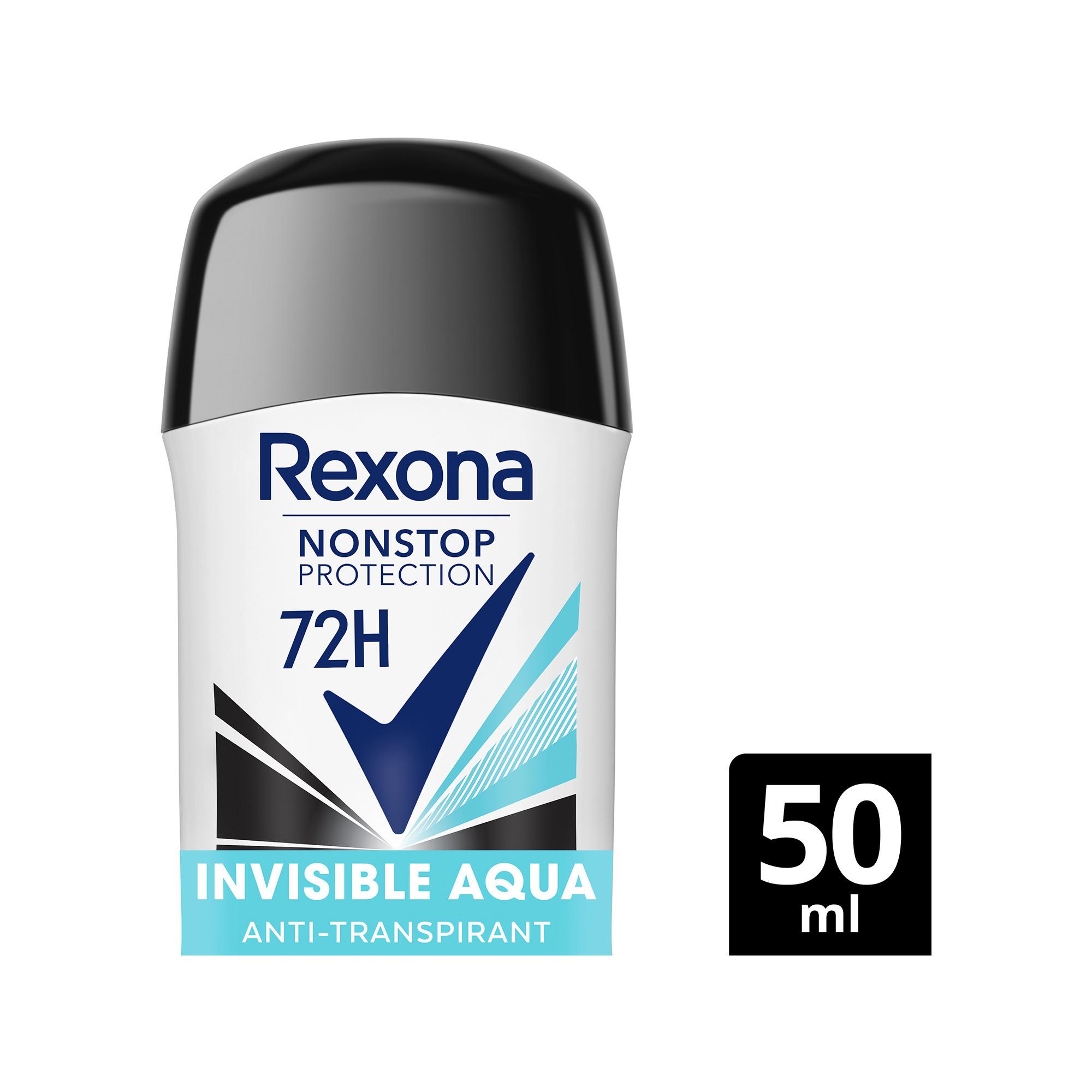 Rexona Nonstop Protection Anti-Transpirant Invisible Aqua Deostick 