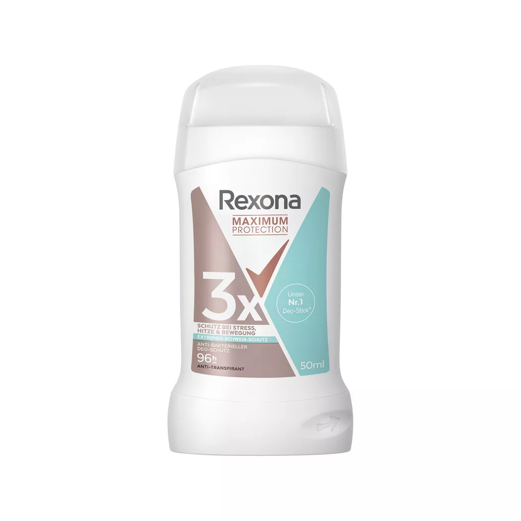 Rexona - Deostick, Maximum Protection Anti-Transpirant Antibakterieller Deoschutz, 50 ml