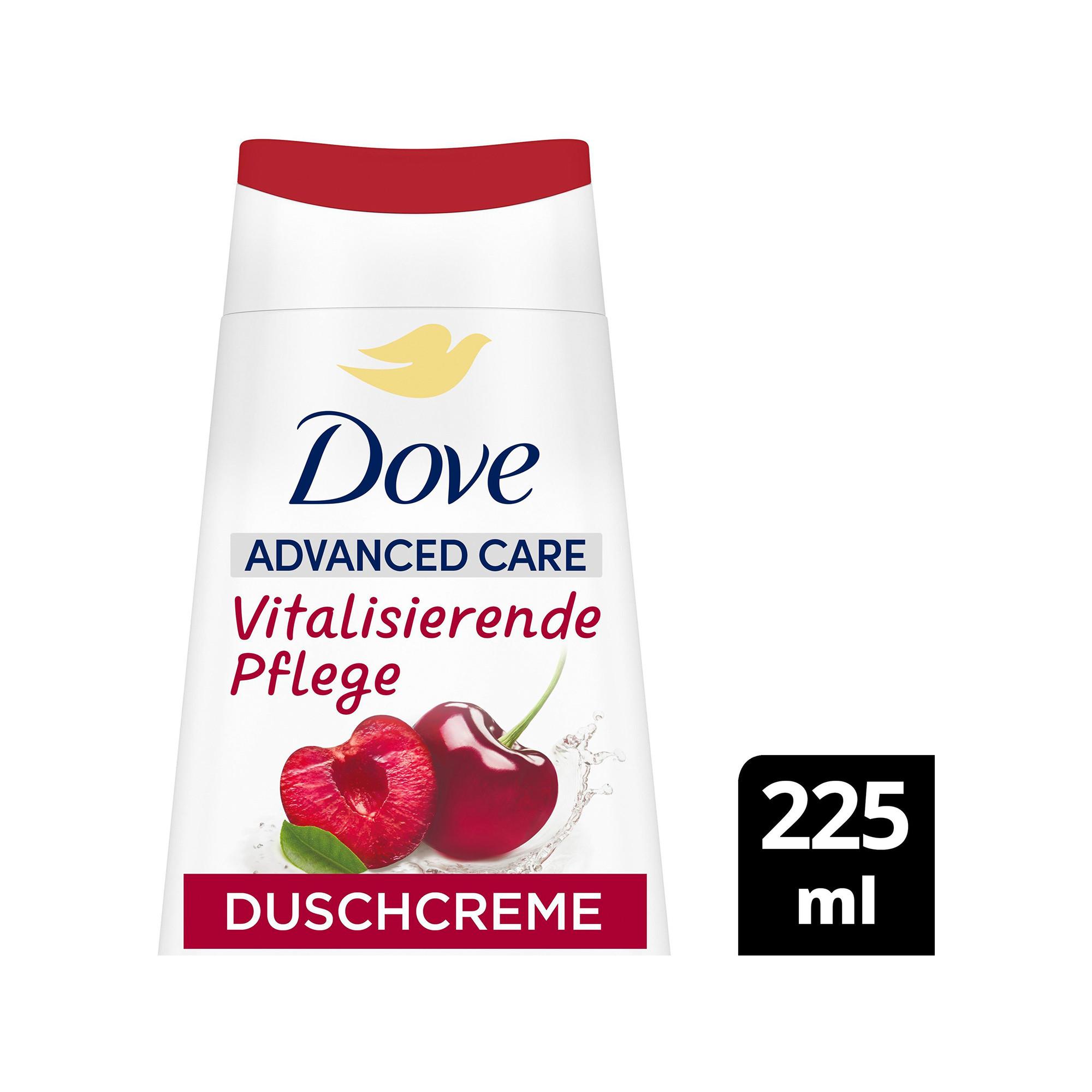 Dove Advanced Care Douche de soin soin vitalisant cerise et lait de chia 