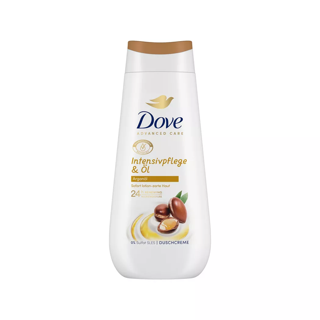 Dove - Pflegende Duschcreme Intensivpflege & Öl, Advanced Care, 225 ml