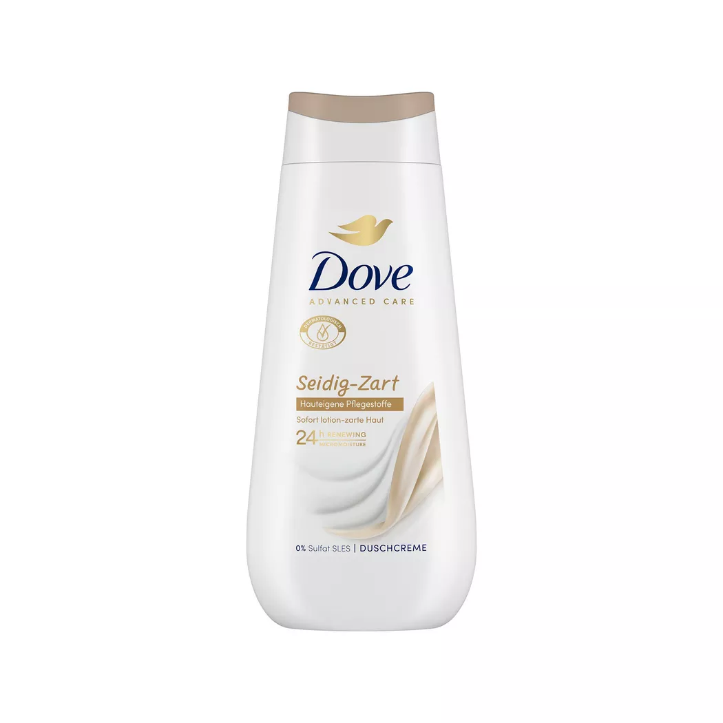Dove - Duschcreme Seidig-Zart, Advanced Care, 225 ml