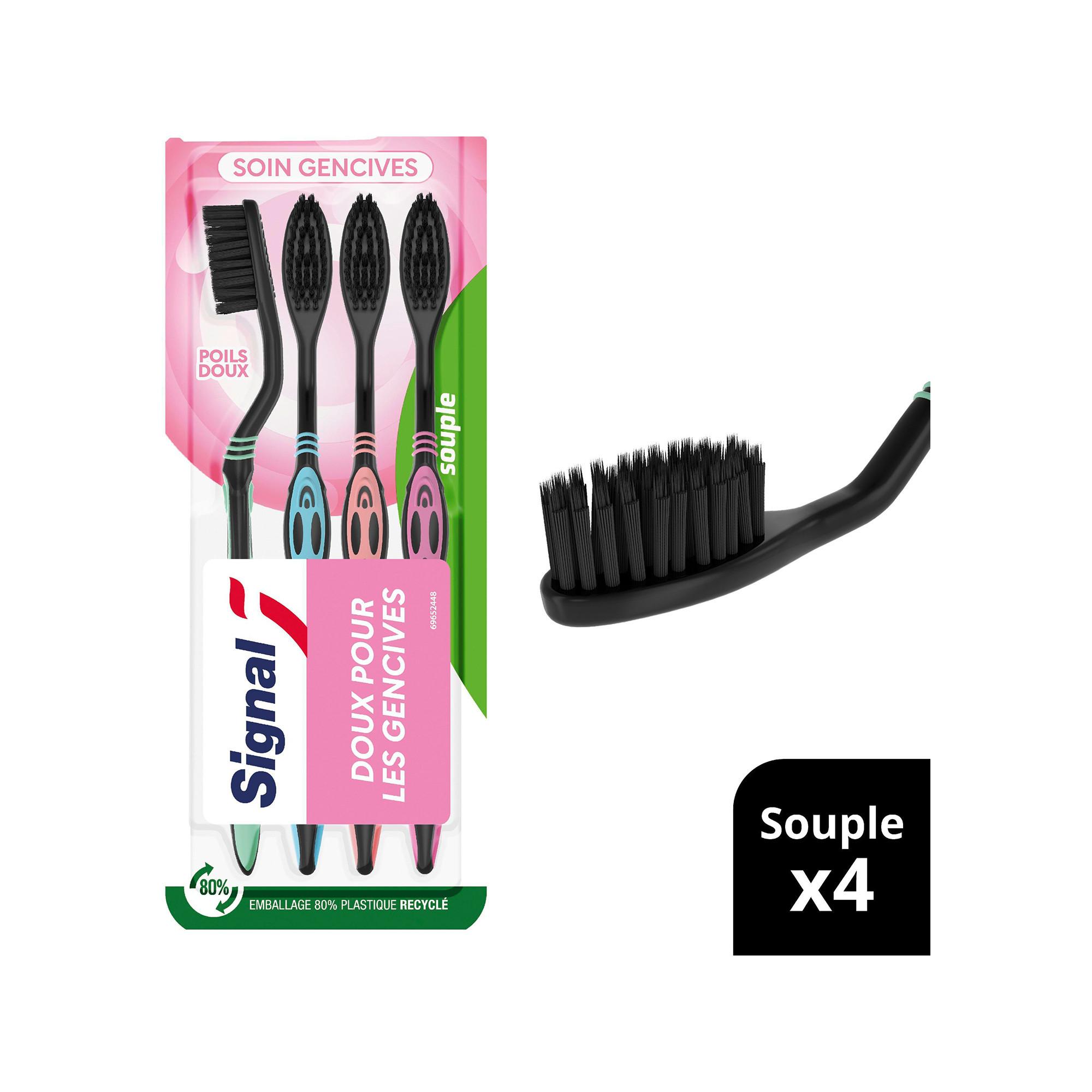 Signal  Weiche Zahnbürste für die Zahnfleischpflege  