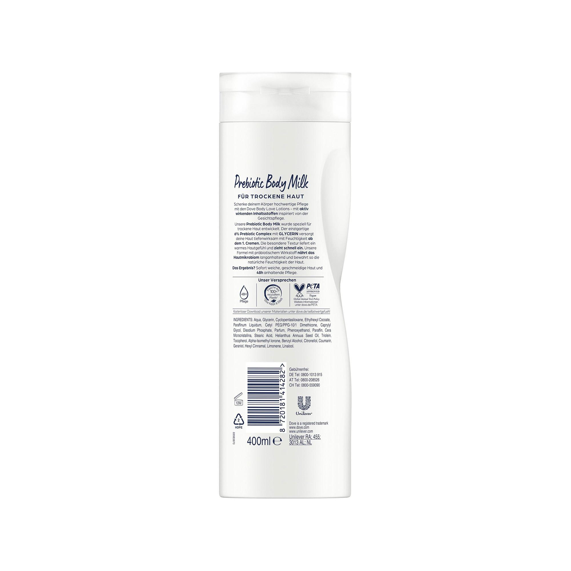 Dove Body Love Prebiotic Body Milk 