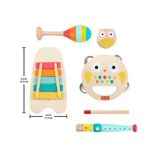 Fisher Price  Coffret Musical avec instruments en bois 