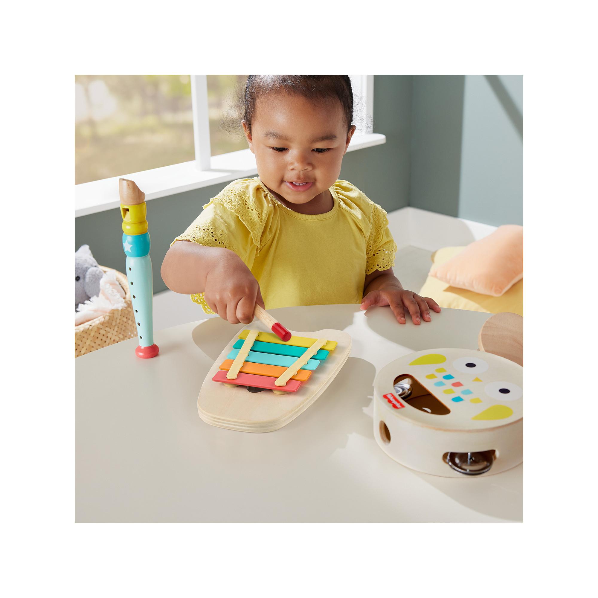 Fisher Price  Coffret Musical avec instruments en bois 