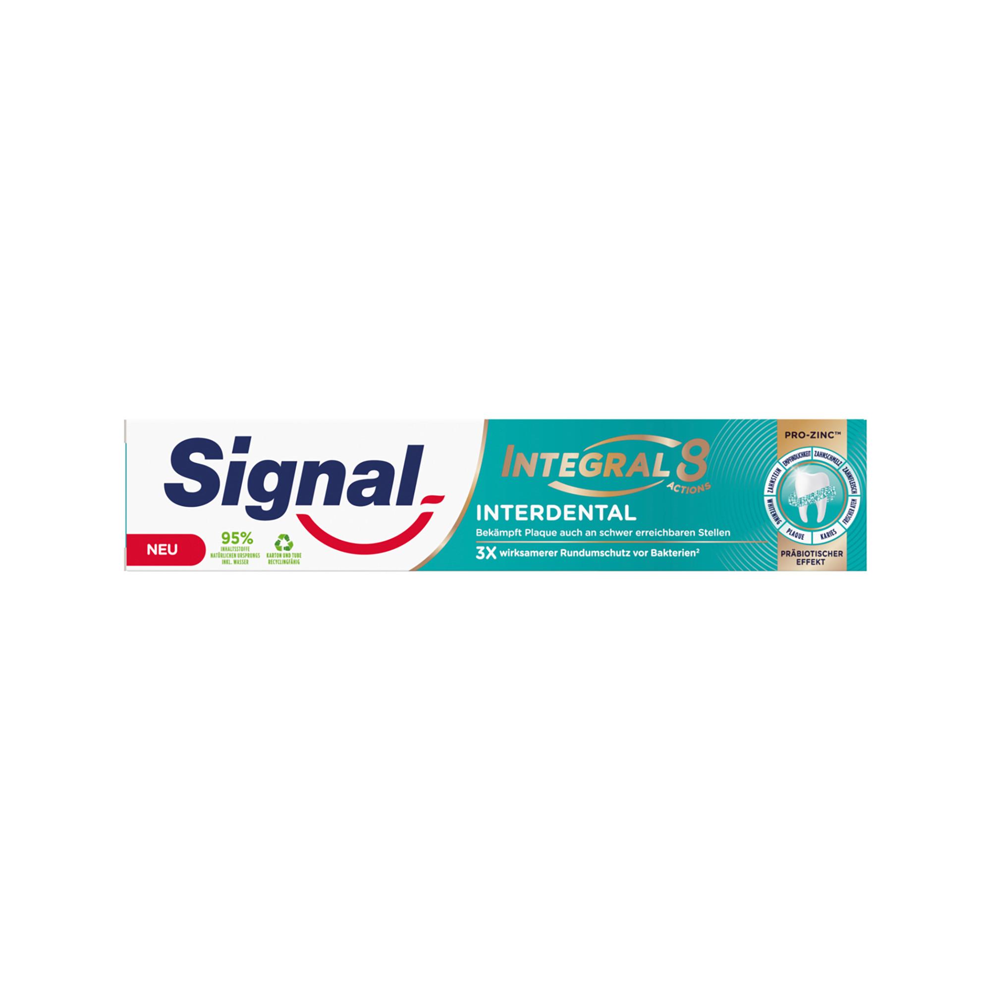 Signal  Dentifrice Integral 8 Interdental  