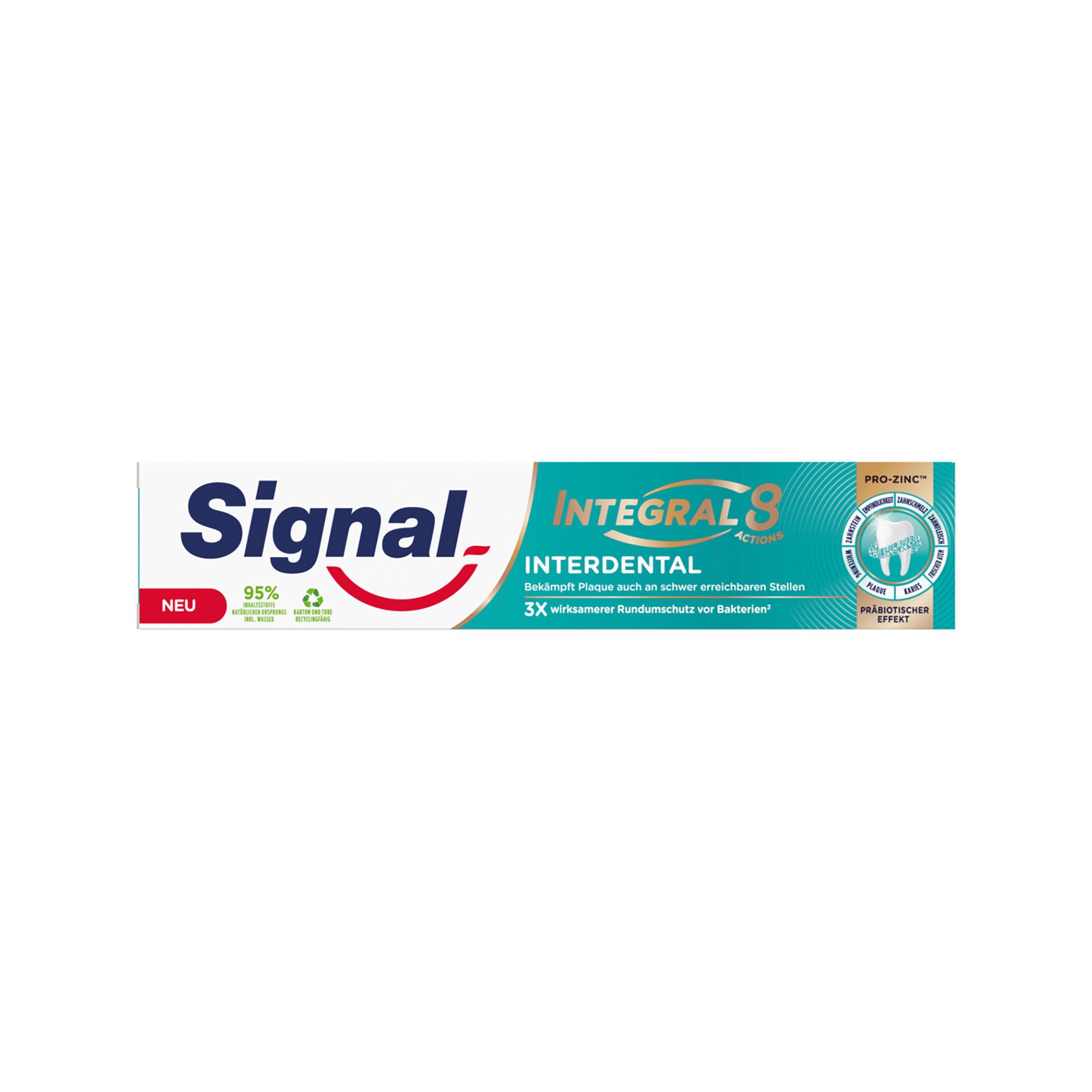 Image of Zahnpasta Integral 8 Interdental Damen 75ml