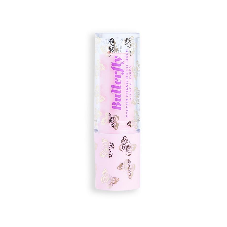 Revolution Colour Changing Lip Balm Balsamo labbra con farfalla cambia colore 
