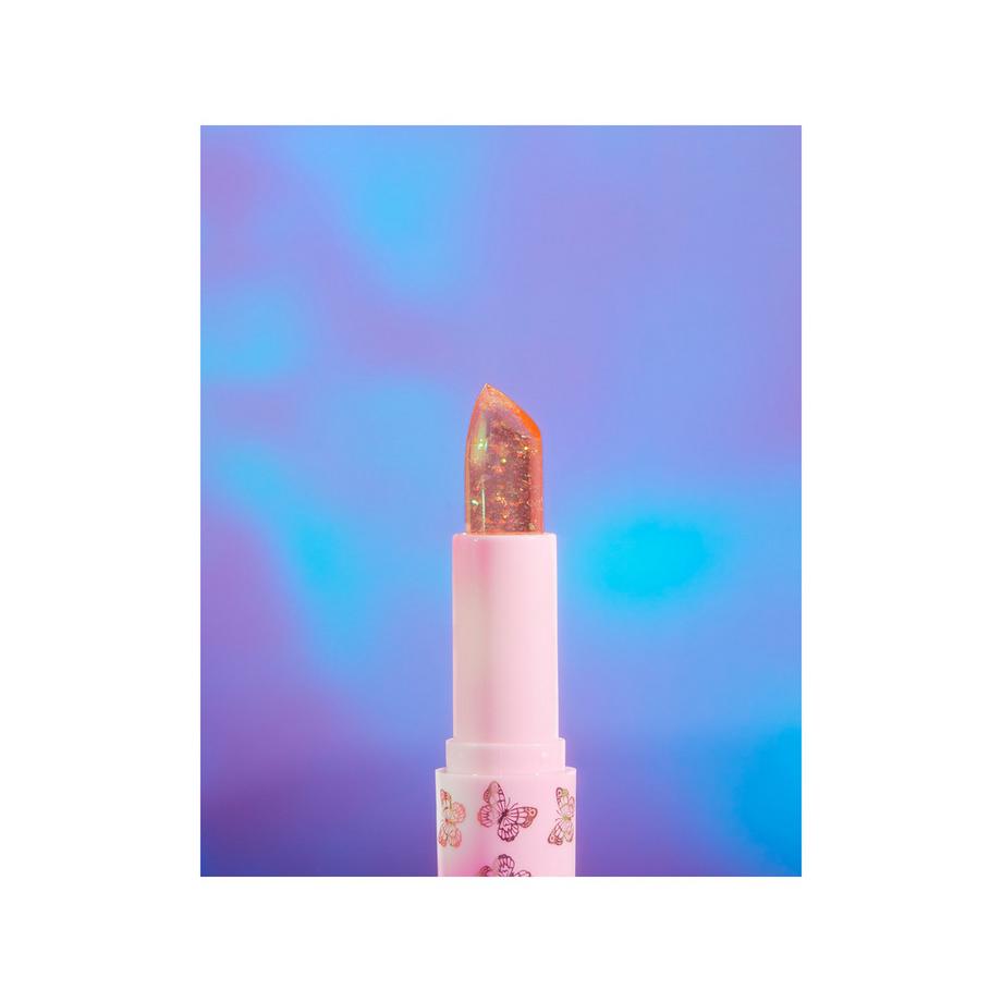 Revolution Colour Changing Lip Balm Balsamo labbra con farfalla cambia colore 