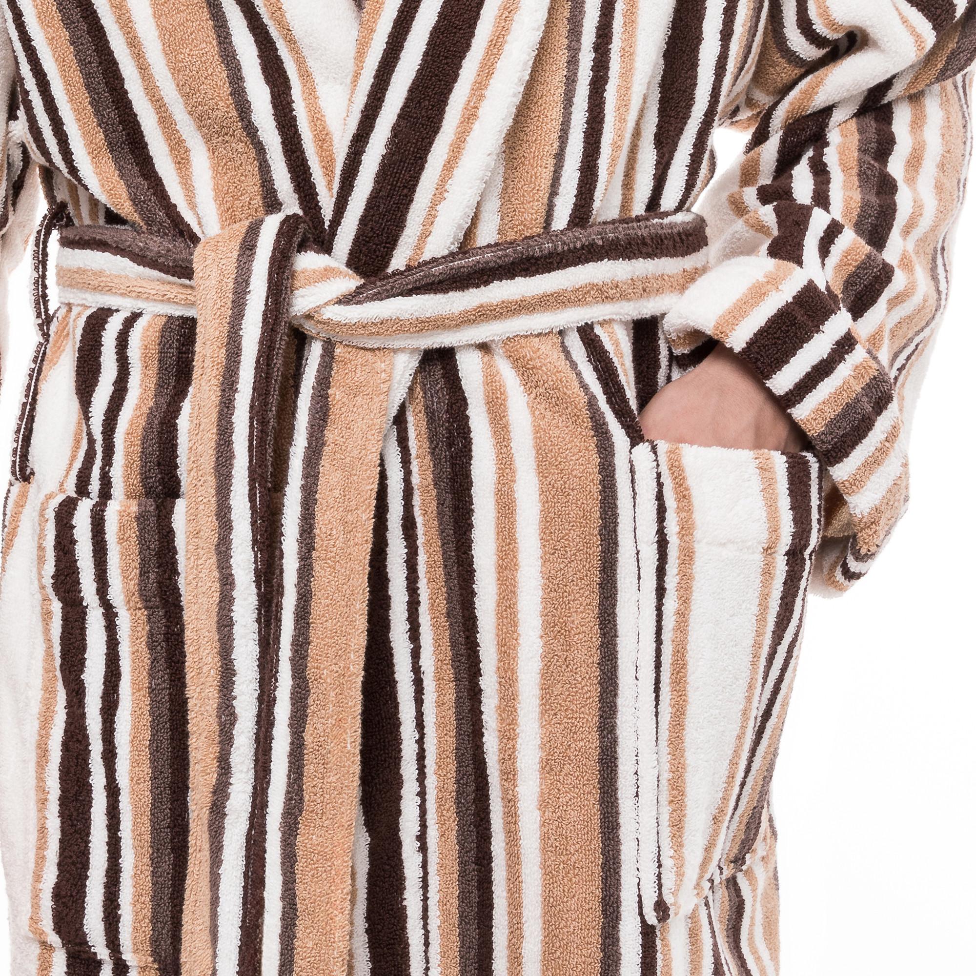 Manor Verona Peignoir Long Rayé  