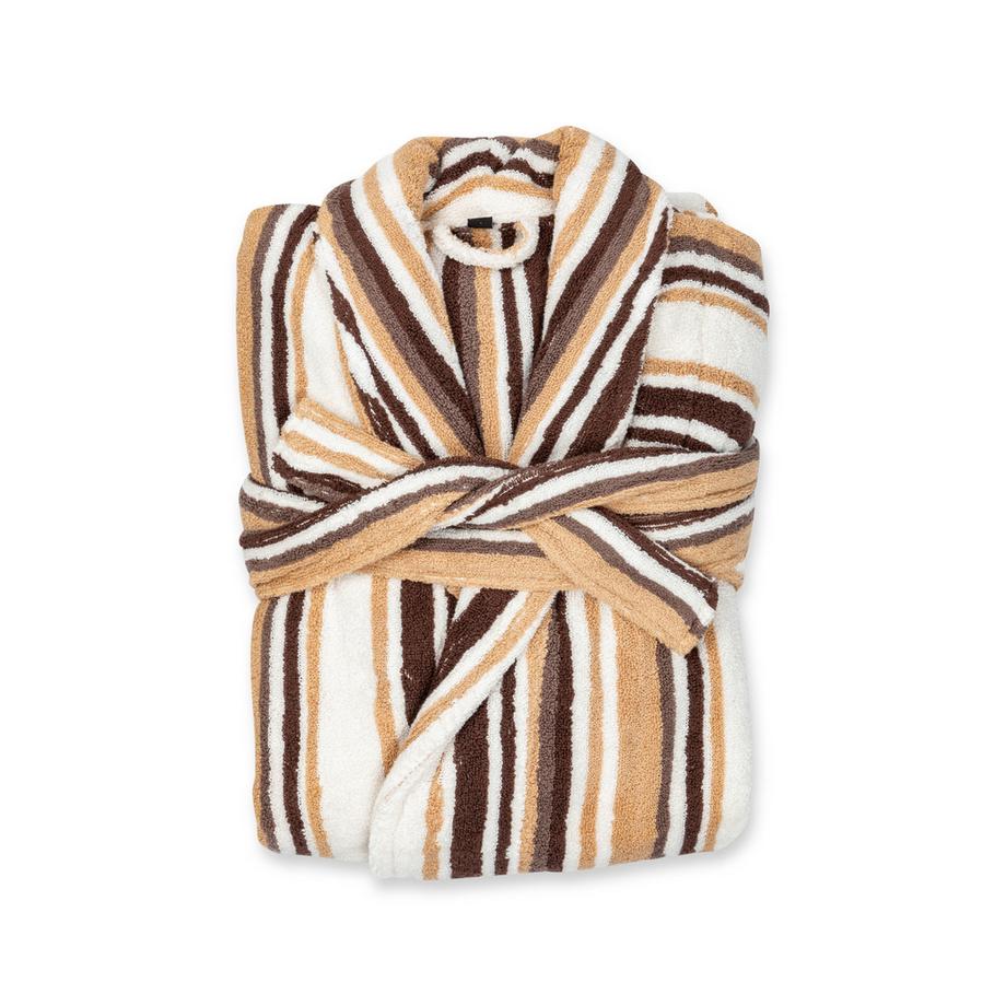 Manor Verona Accappatoio Lungo a Righe  