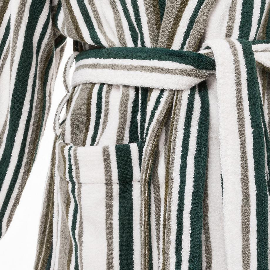 Manor Verona Accappatoio Lungo a Righe  