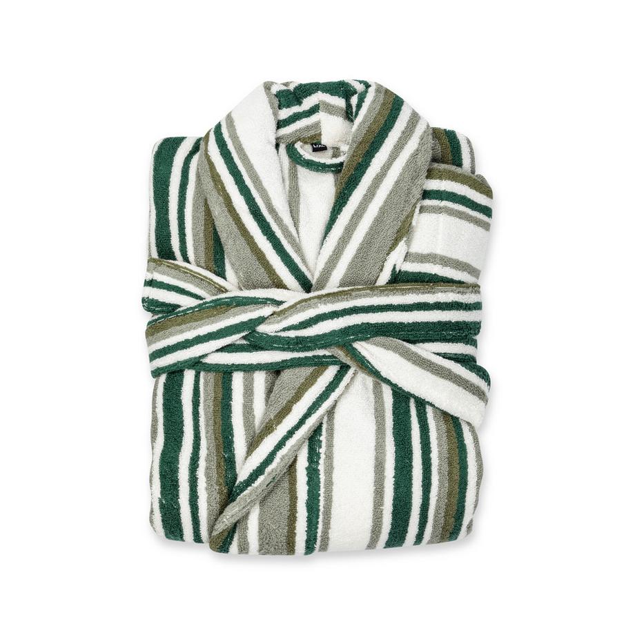 Manor Verona Accappatoio Lungo a Righe  